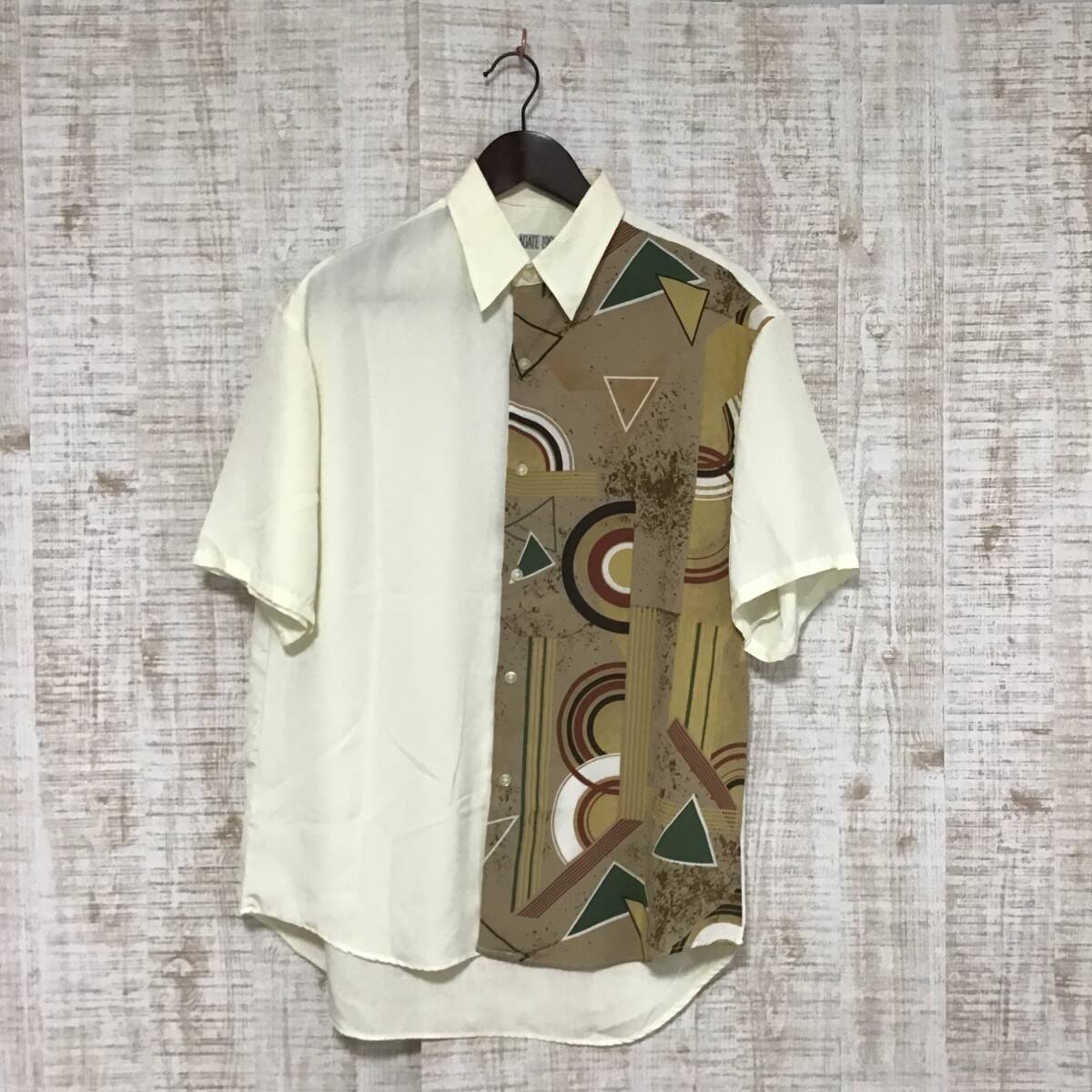 A629◇GIURIO AGATE 1990 プリントシャツ サイズフリー拍卖