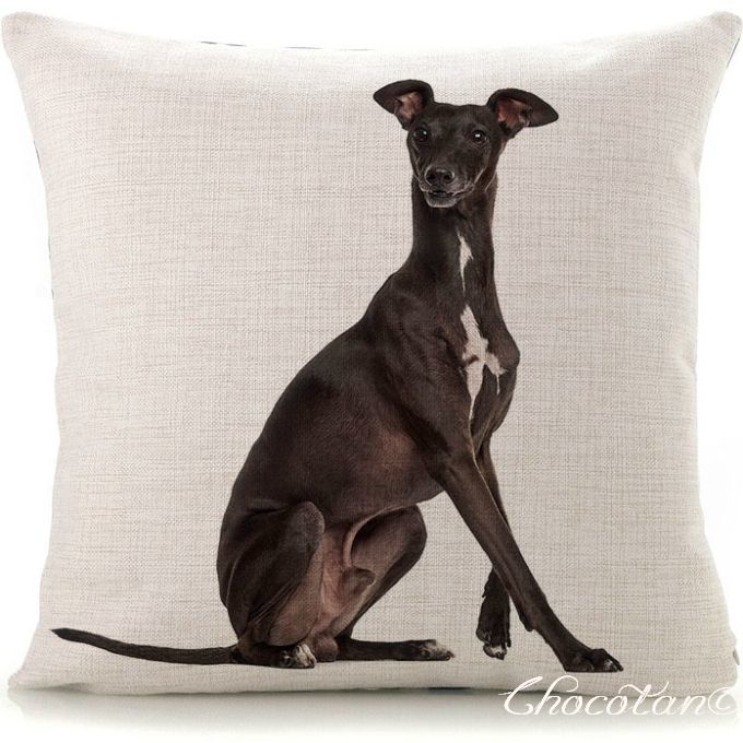 【送料無料】グレーハウンド ⑦ クッションカバー【新品】拍卖