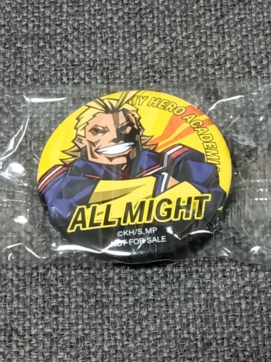 僕のヒーローアカデミア 缶バッチ オールマイト くら寿司 未使用拍卖