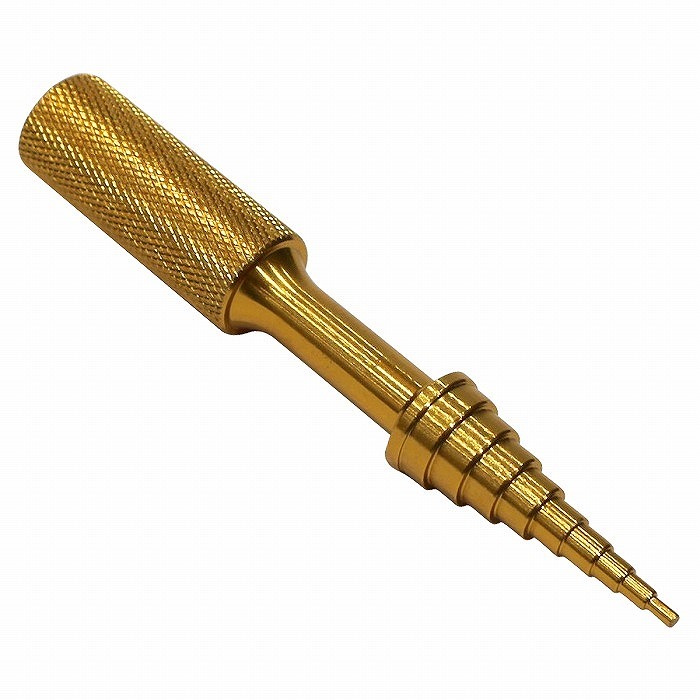 【送料220円】ベアリング プーラー ツール 2-14mmまで対応 外し 交換 工具 ゴールド/金 アルミ製 2mm/3mm/4mm/5mm/6mm/8mm/10mm/12mm/14mm拍卖