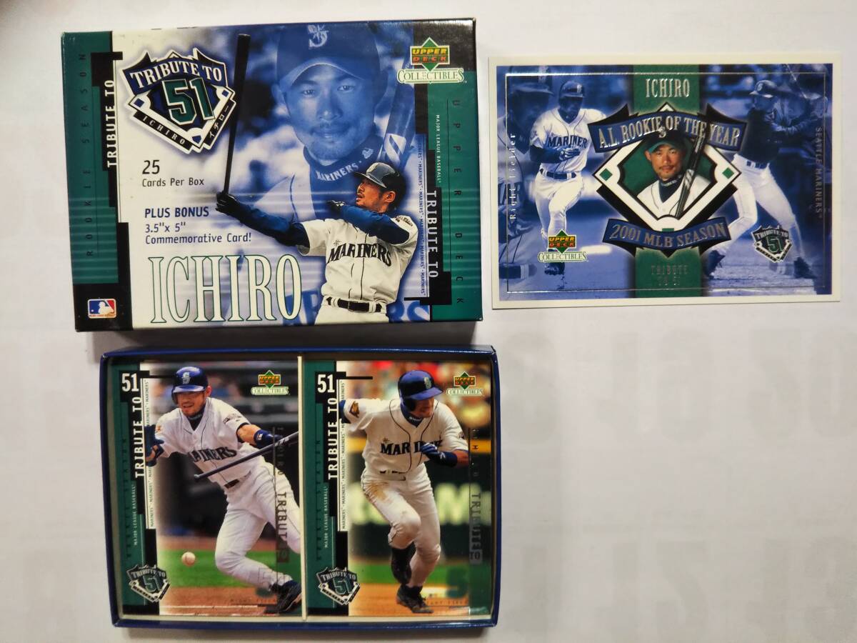 イチロー UPPERDECK ルーキーカード 25枚セット 新品未使用拍卖