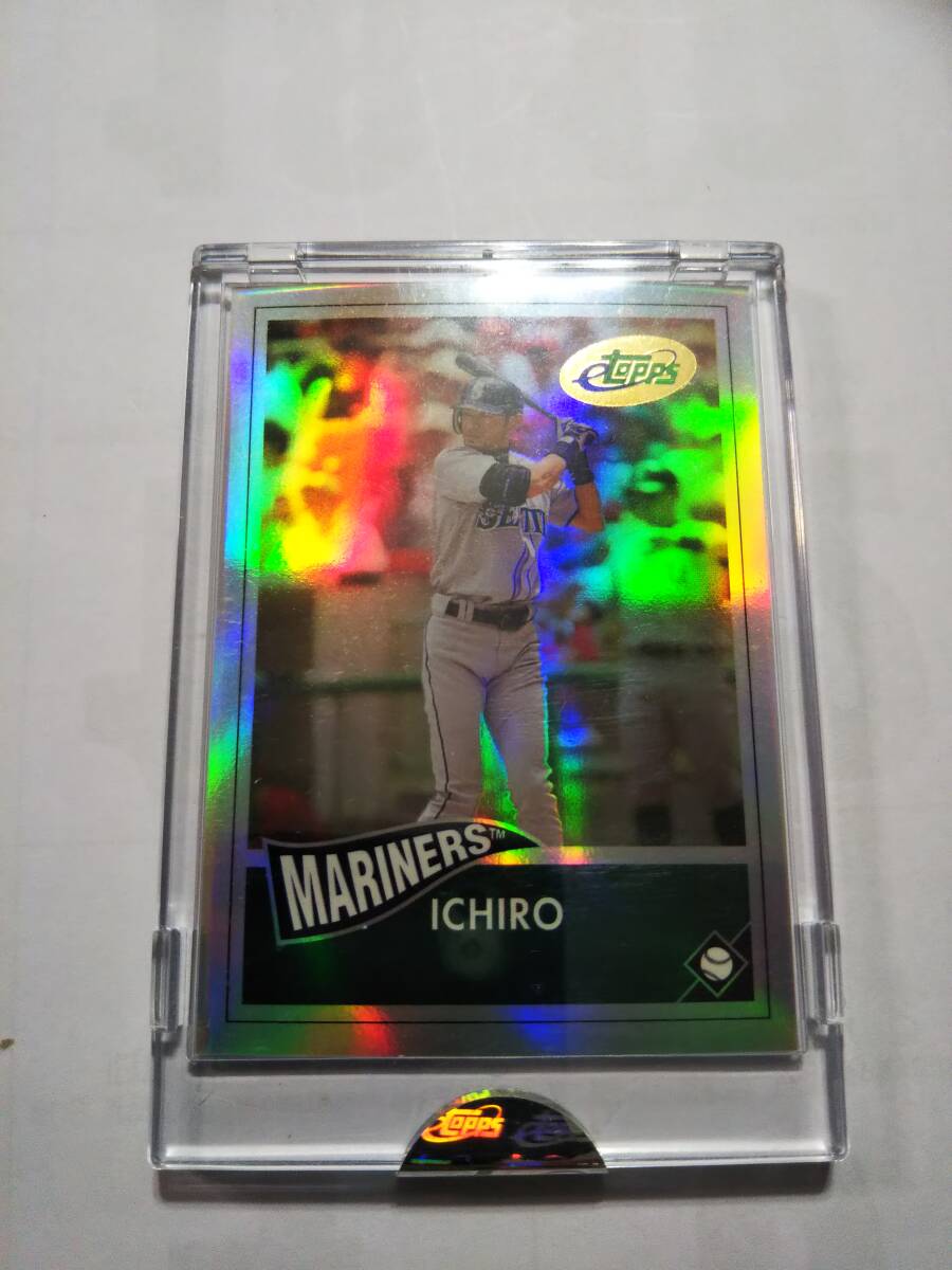 イチロー 殿堂入り topps メジャーリーグベースボールカード シリアルナンバー有 2005年 新品未開封拍卖