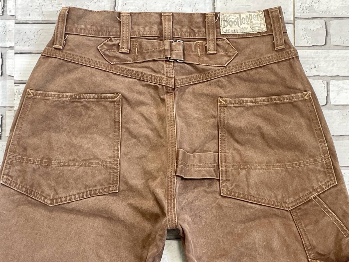 USED ブートレガーズ BOOTLEGGERS REUNION デリックマン ダブルニー ワークパンツ サイズ28拍卖