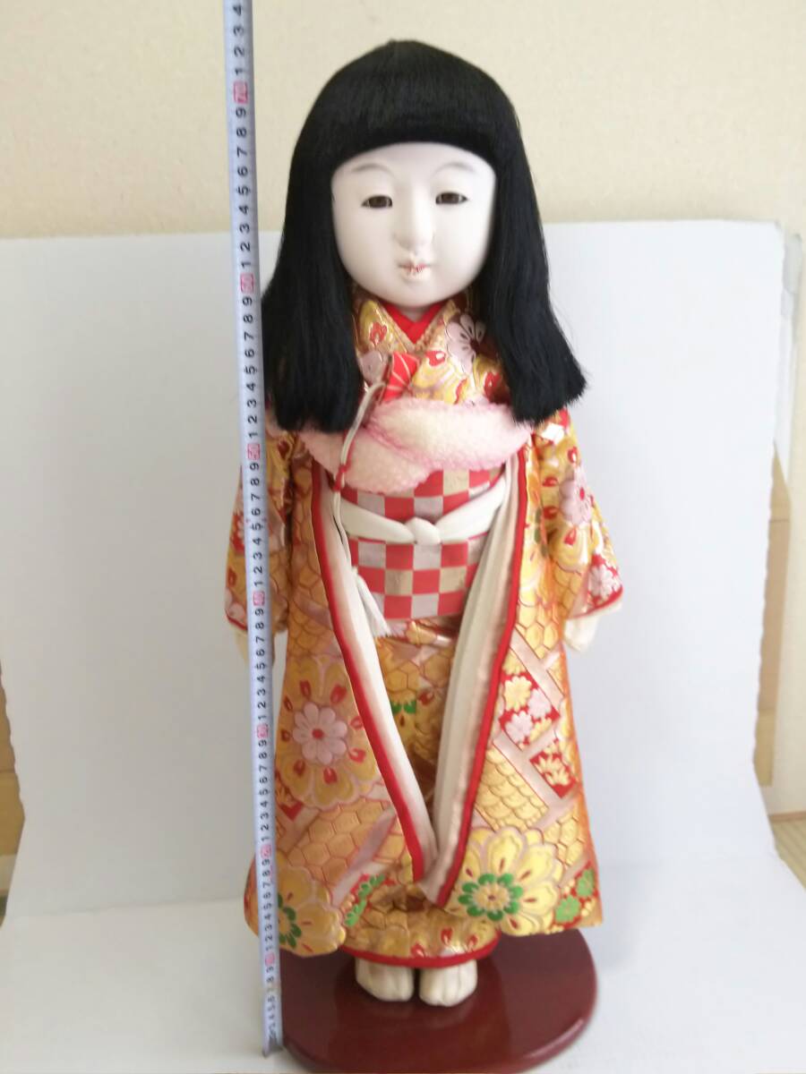【ひな人形】市松人形 秀月 18号相当(身長70cm超) 女の子拍卖