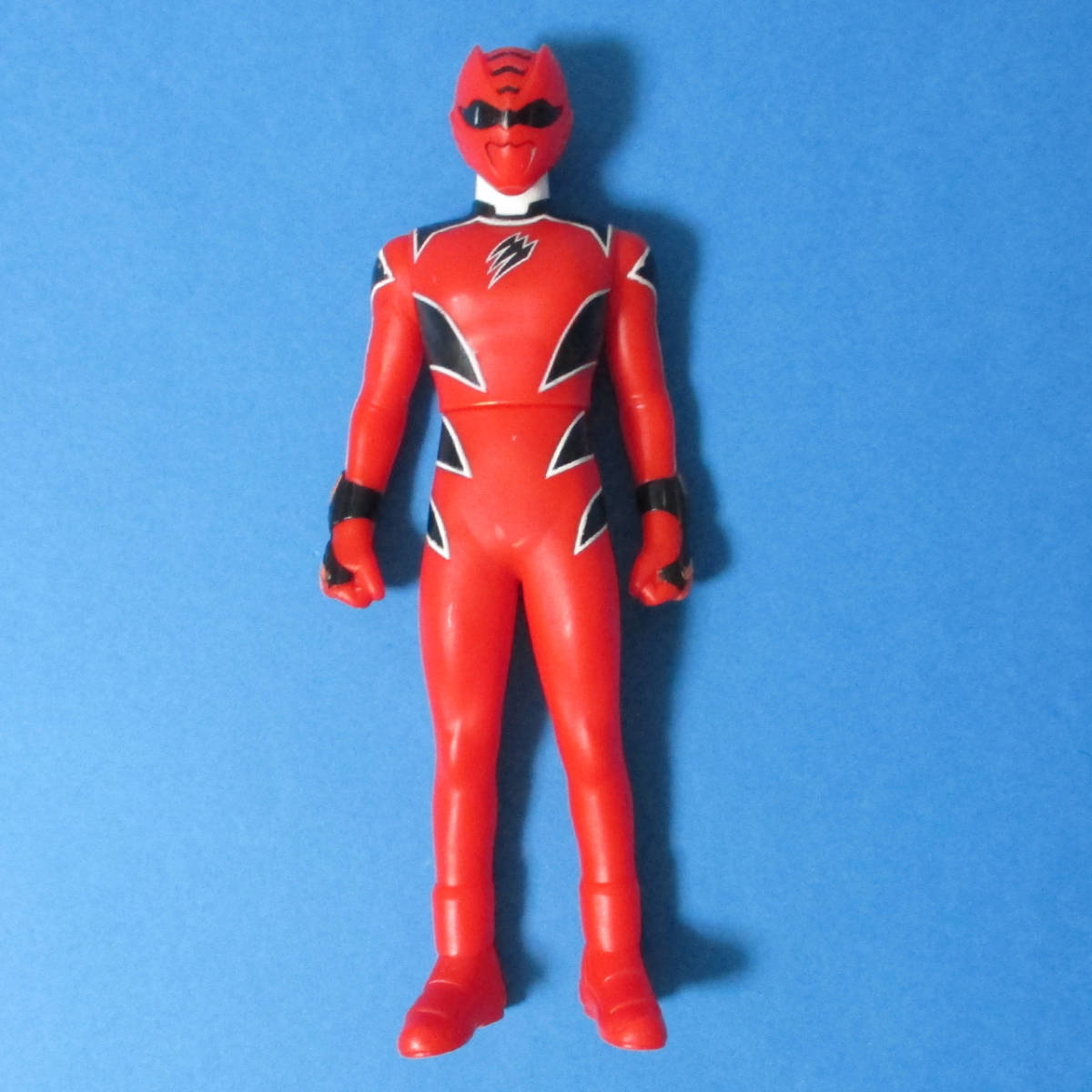 17cm ソフビ 獣拳戦隊ゲキレンジャー ゲキレッド / 戦隊ヒーローシリーズ 特撮拍卖