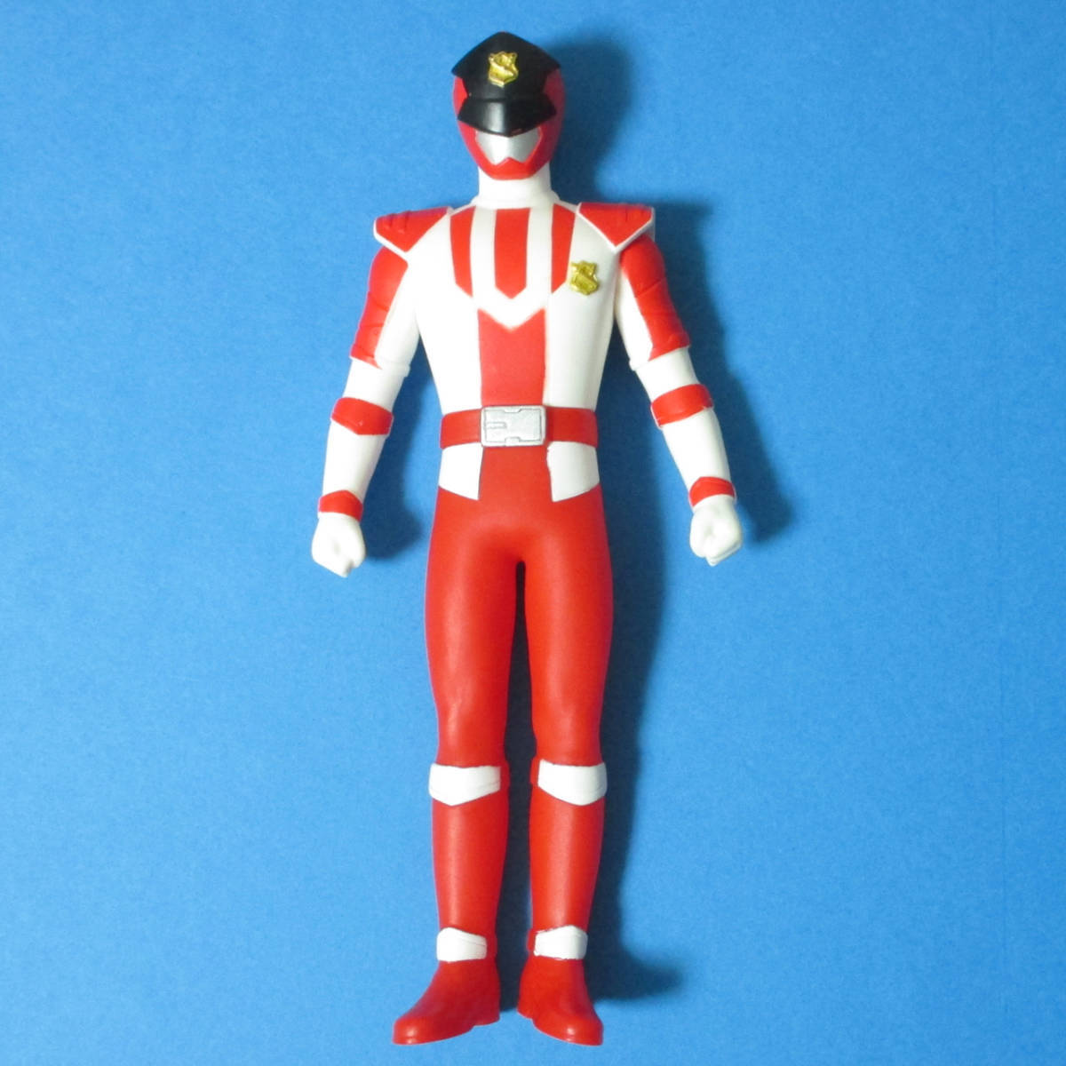 17cm ソフビ 快盗戦隊ルパンレンジャーVS警察戦隊パトレンジャー パトレン1号 / 戦隊ヒーローシリーズ 特撮拍卖