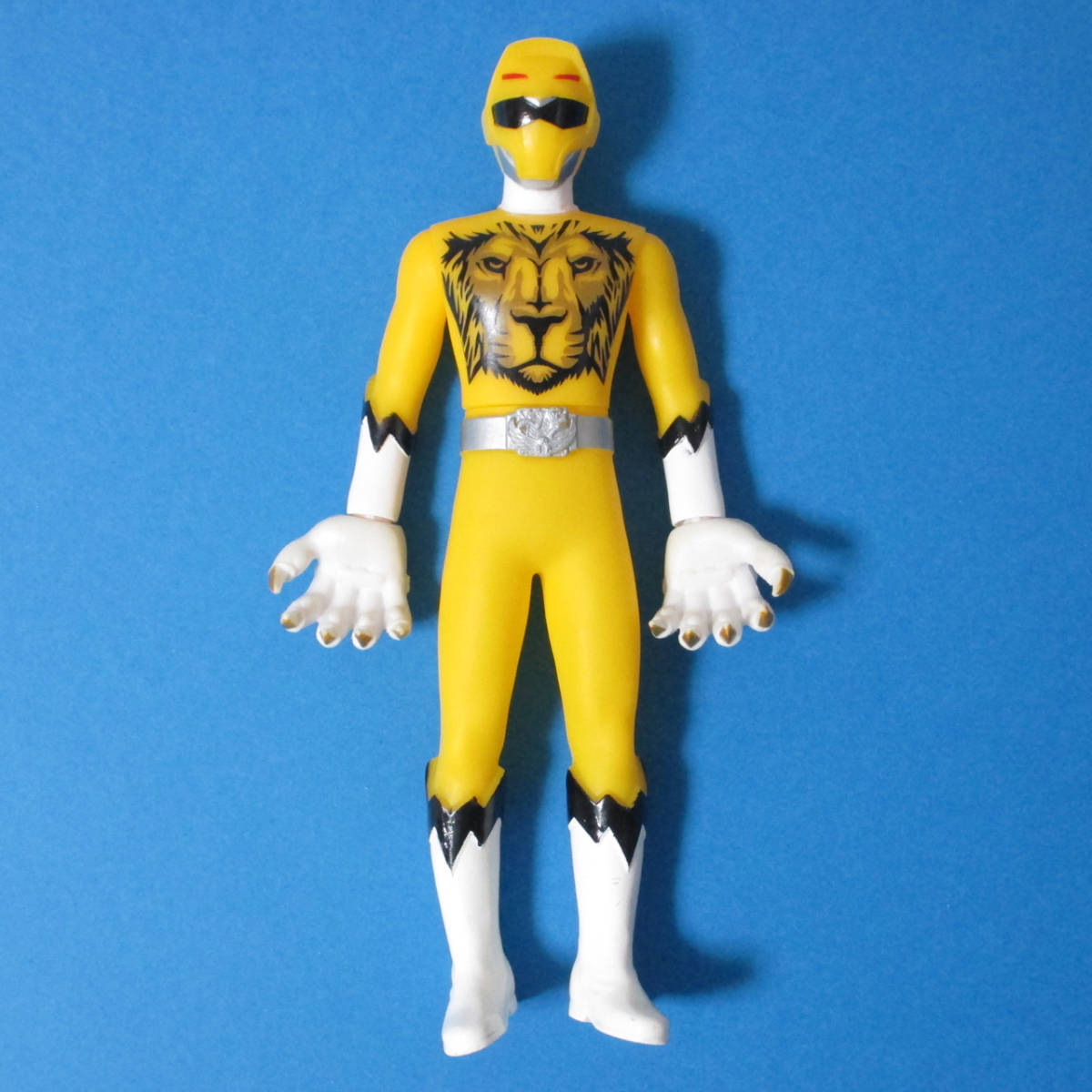 17cm ソフビ 動物戦隊ジュウオウジャー ジュウオウライオン 野性解放モード / 戦隊ヒーローシリーズ 特撮拍卖