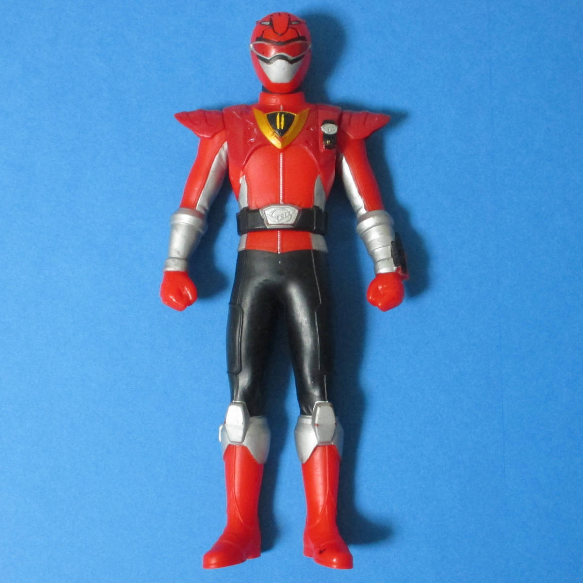 17cm ソフビ 特命戦隊ゴーバスターズ レッドバスター パワードカスタム / 戦隊ヒーローシリーズ 特撮拍卖