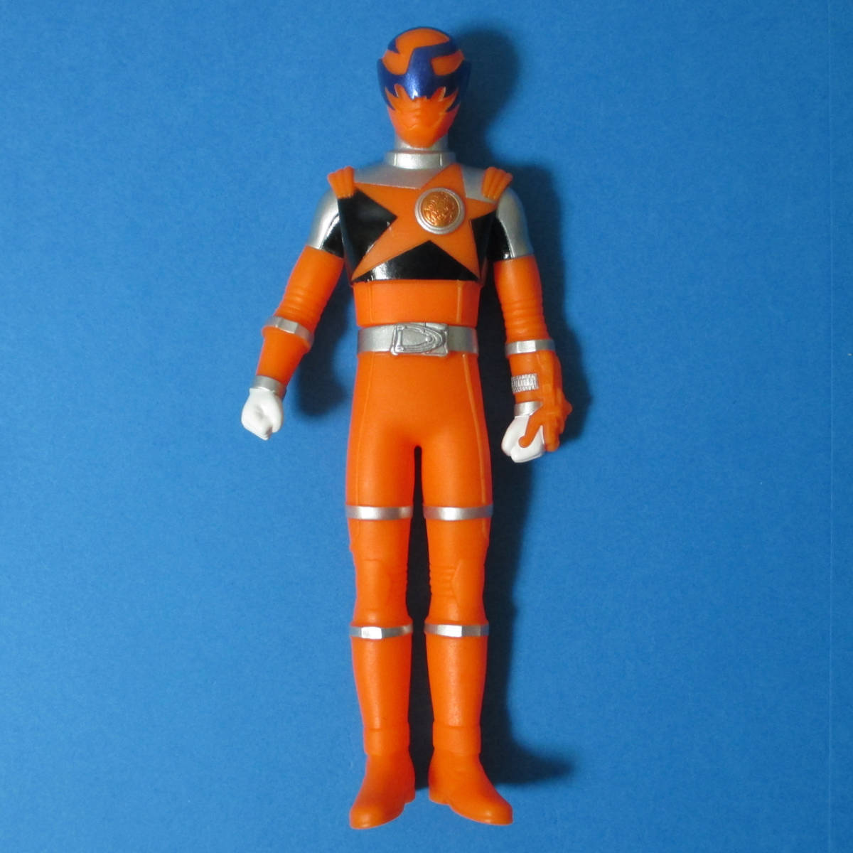 17cm ソフビ 宇宙戦隊キュウレンジャー サソリオレンジ / 戦隊ヒーローシリーズ 特撮拍卖