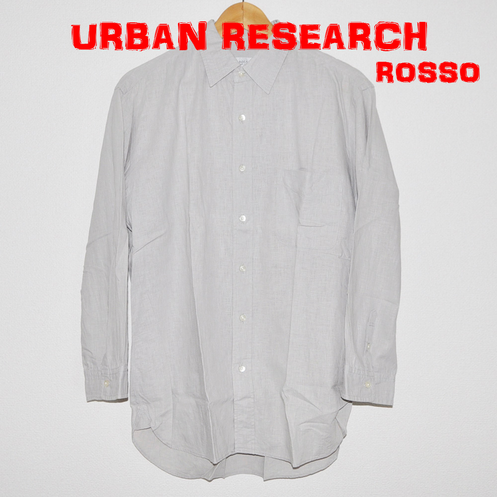 ★URBAN RESEARCH ROSSO (アーバンリサーチ) 七分袖シャツ A 拍卖