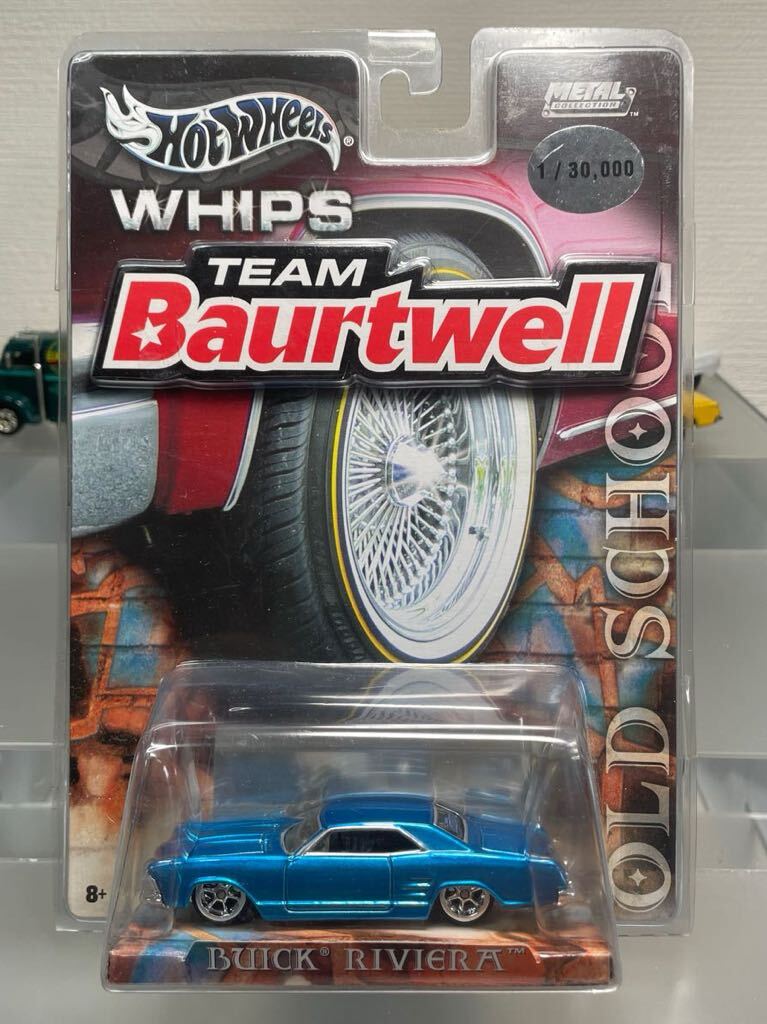 Hot Wheels TEAM Baurtwell OLD SCHOOL BUICK RIVIERA ビュウイック リビエラ ブルー拍卖