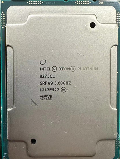 Intel Xeon Platinum 8275CL SRFA9 24C 3GHz 3.6/3.9GHz 35.75MB 240W LGA3647 DDR4-2933拍卖