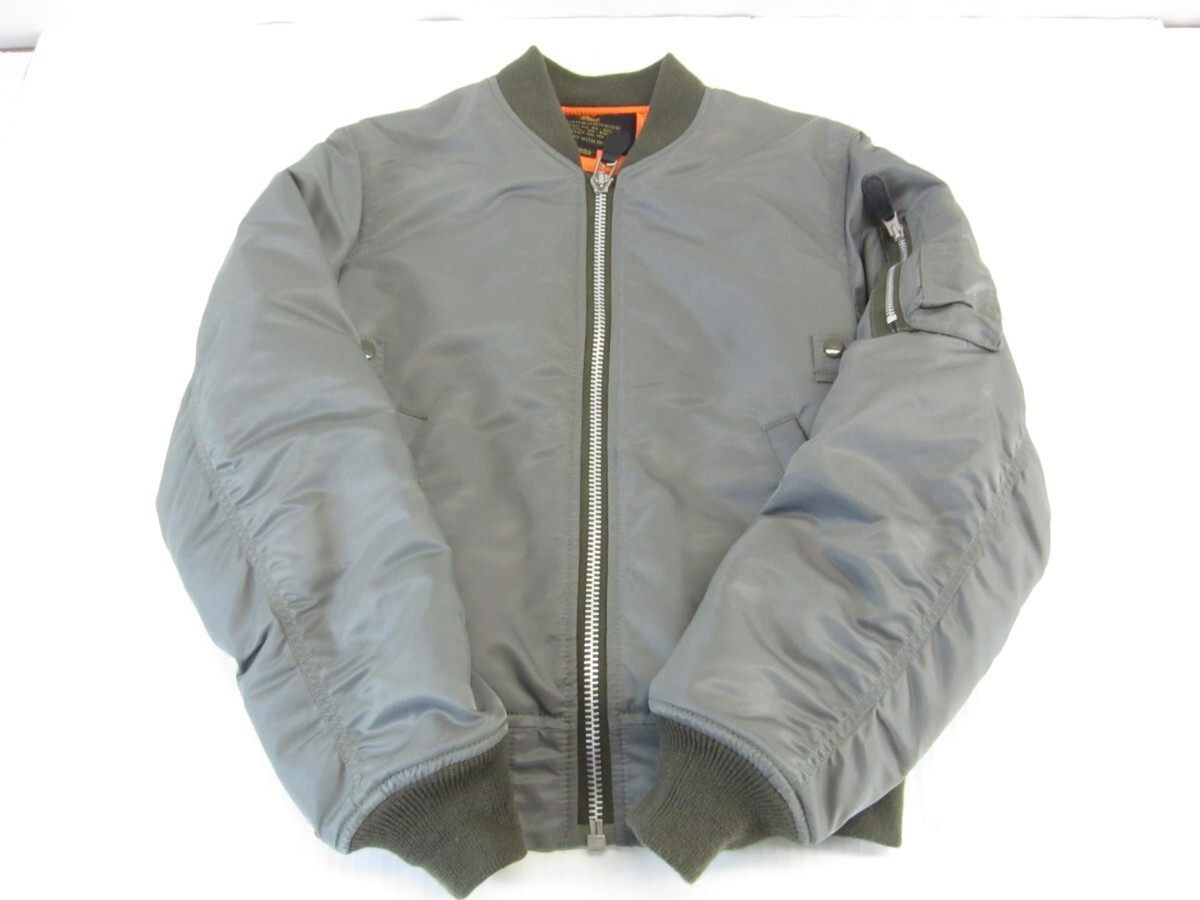 タグ付き!! NEIGHBORHOOD ネイバーフッド MA-1 サイズ:S カーキ ジャケット 衣類 #UF2328拍卖