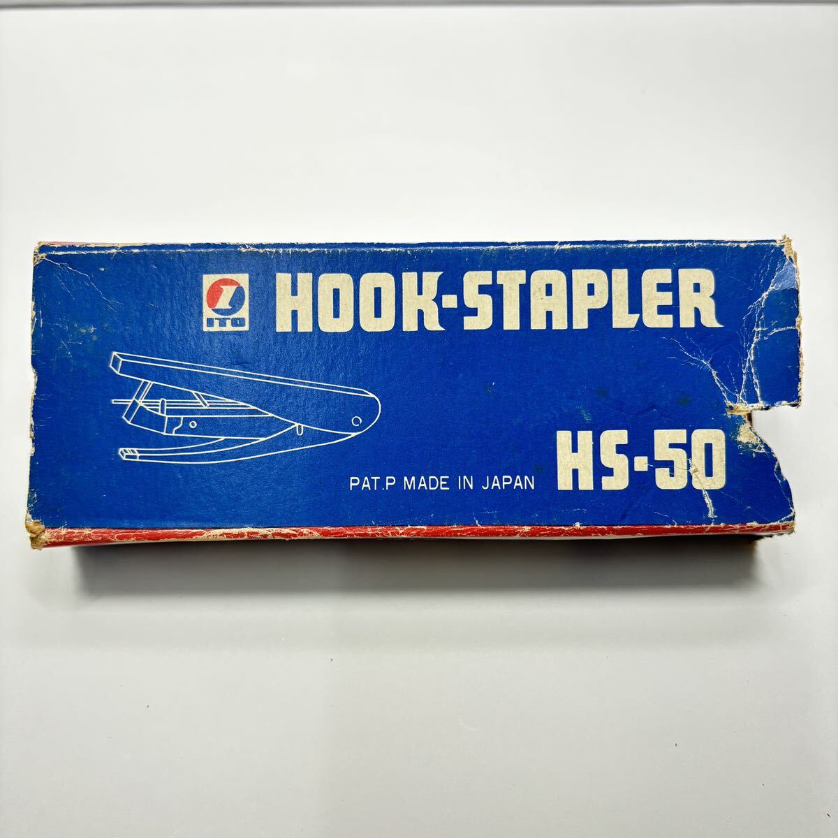 【新品未使用】【廃番】【希少品】文具店在庫品 ITO Hook Stapler ステープラー 昭和レトロ拍卖