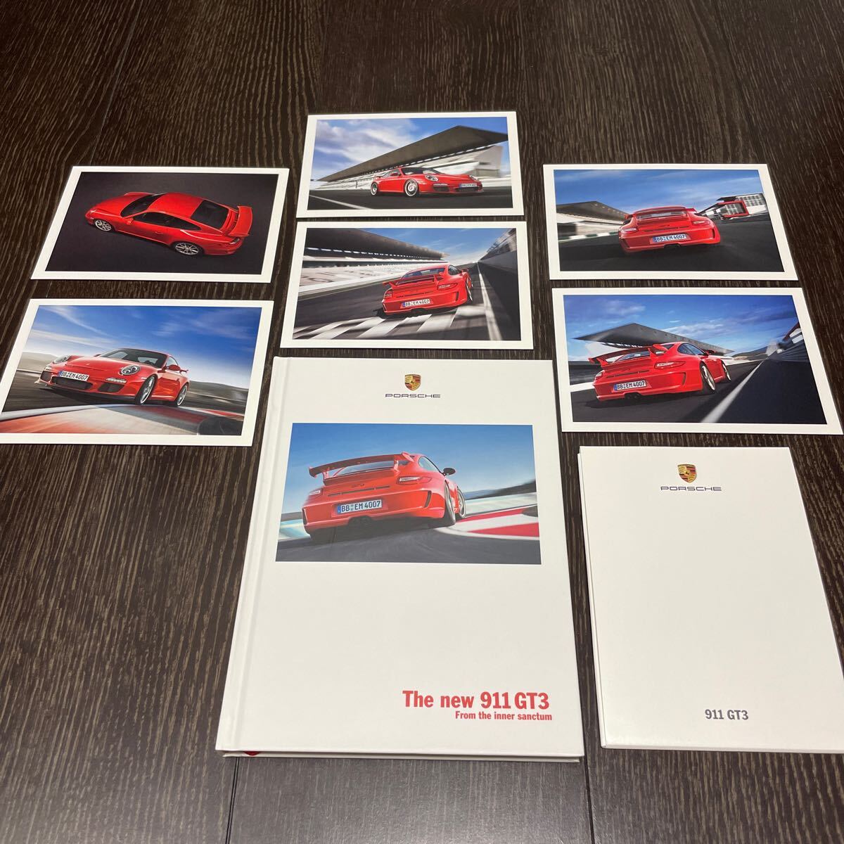 【即決】【GT3専用カタログ 日本語 厚口ハードカバー】ポルシェ 911 (997) GT3 2009年8月 & ポストカード Posche 911拍卖