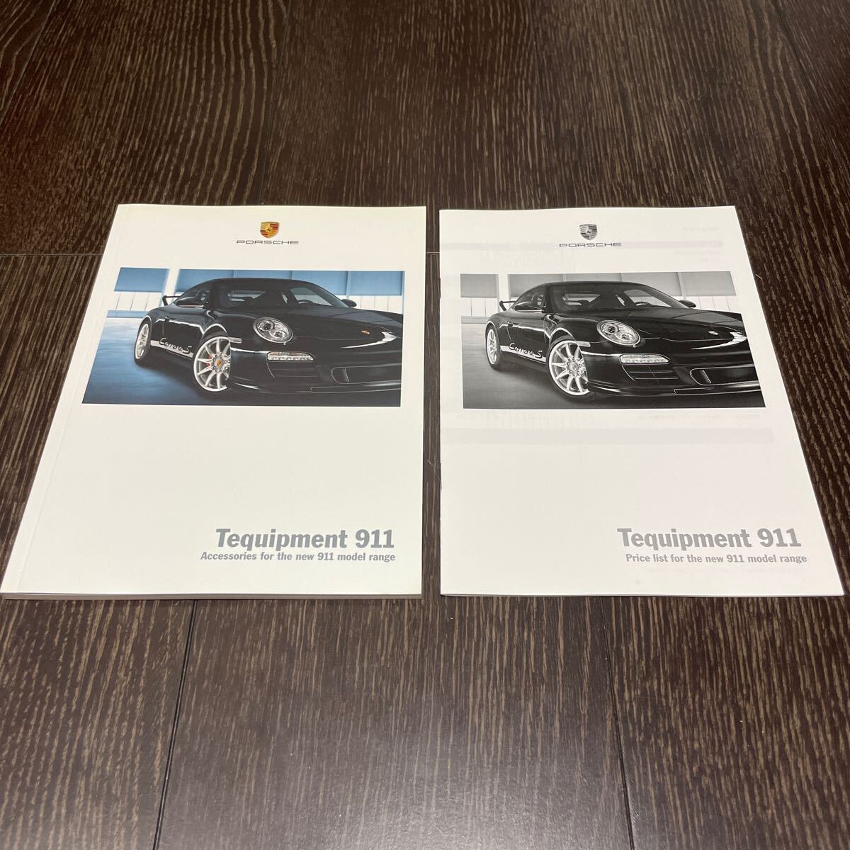 【即決】ポルシェ 911 (997) 2009年8月 純正オプション アクセサリー カタログ & 価格表 Porsche 911 Tequipment拍卖