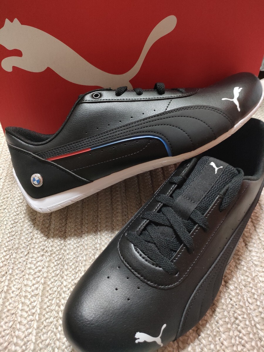 新品 未使用 PUMA BMW MMS スニーカー 29cm Mモータースポーツ Mスポ ネオキャット ブラック 黒 プーマ拍卖