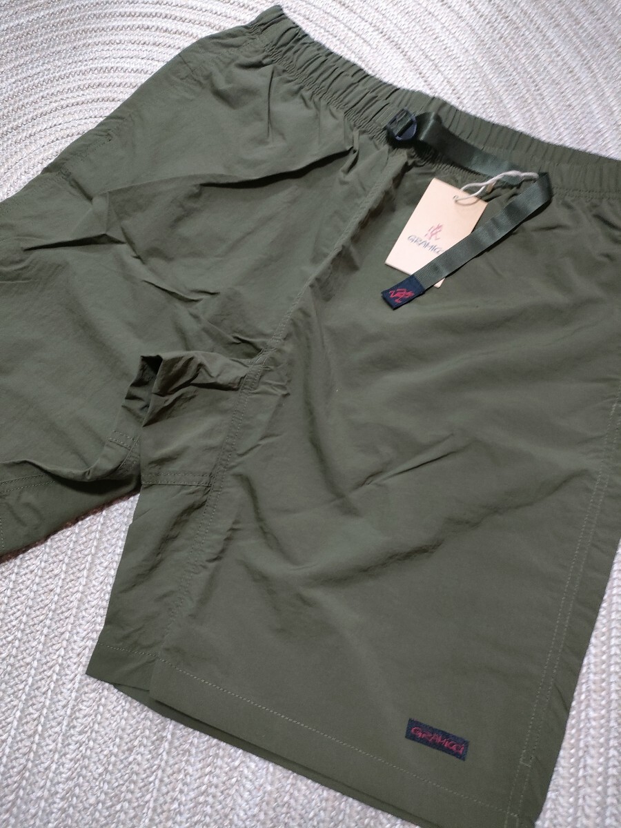 新品 未使用 GRAMICCI グラミチ ナイロン パッカブル Gショーツ 2XL ディープオリーブ メンズ ショートパンツ ハーフパンツ アウトドア拍卖