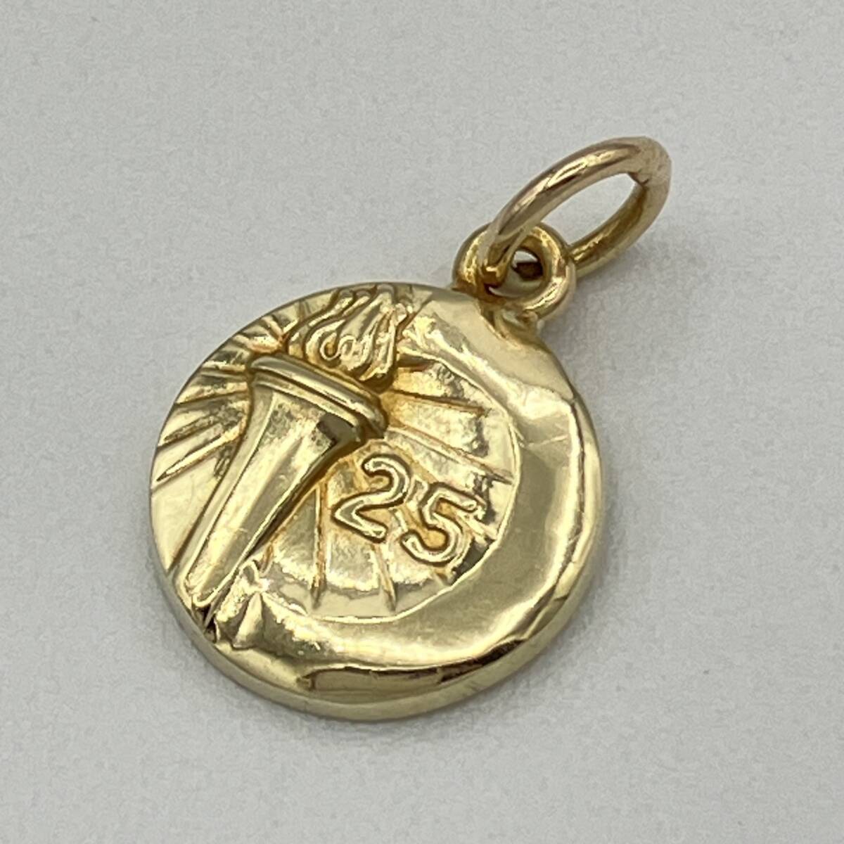 超希少 ビンテージ ティファニー オリンピック ネックレス ペンダント チャーム ゴールド 14K 585 K14 14金 Vintage Tiffany Olympic Charm拍卖