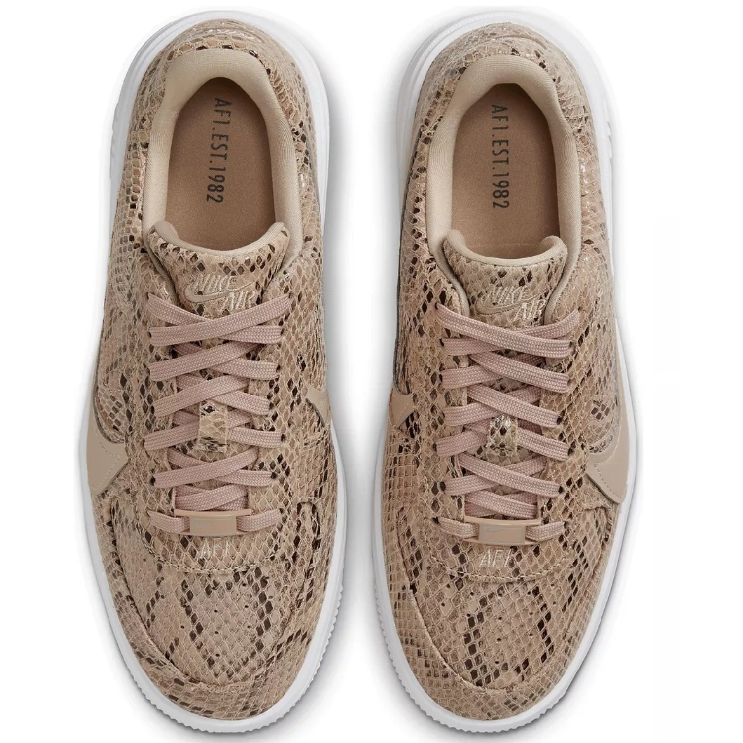 ■ナイキ ウィメンズ エア フォース 1 プラットフォーム スネーク ヘンプ/セイル 新品 26.0cm US9 W AIR FORCE 1 PLT.AF.ORM FJ4965-200拍卖