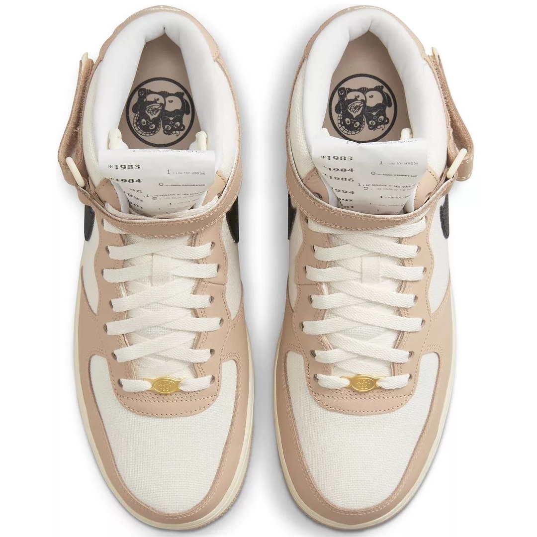 ■ナイキ エア フォース 1 ミッド 07 LX シマー/ブラック/ペールアイボリー 新品 28.0cm US10 NIKE AIR FORCE 1 '07 MID LX DX2938-200拍卖