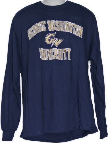 新品 即決 NCAA ジョージワシントン大 ロングスリーブTシャツ 渡邊雄太出身 Lサイズ 送料込拍卖