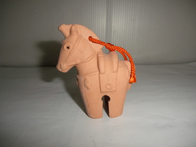 @@@ハニワ 埴輪 土鈴 馬の土鈴 郷土人形 インテリア 雑貨 日本人形 素焼き 素焼き土鈴拍卖