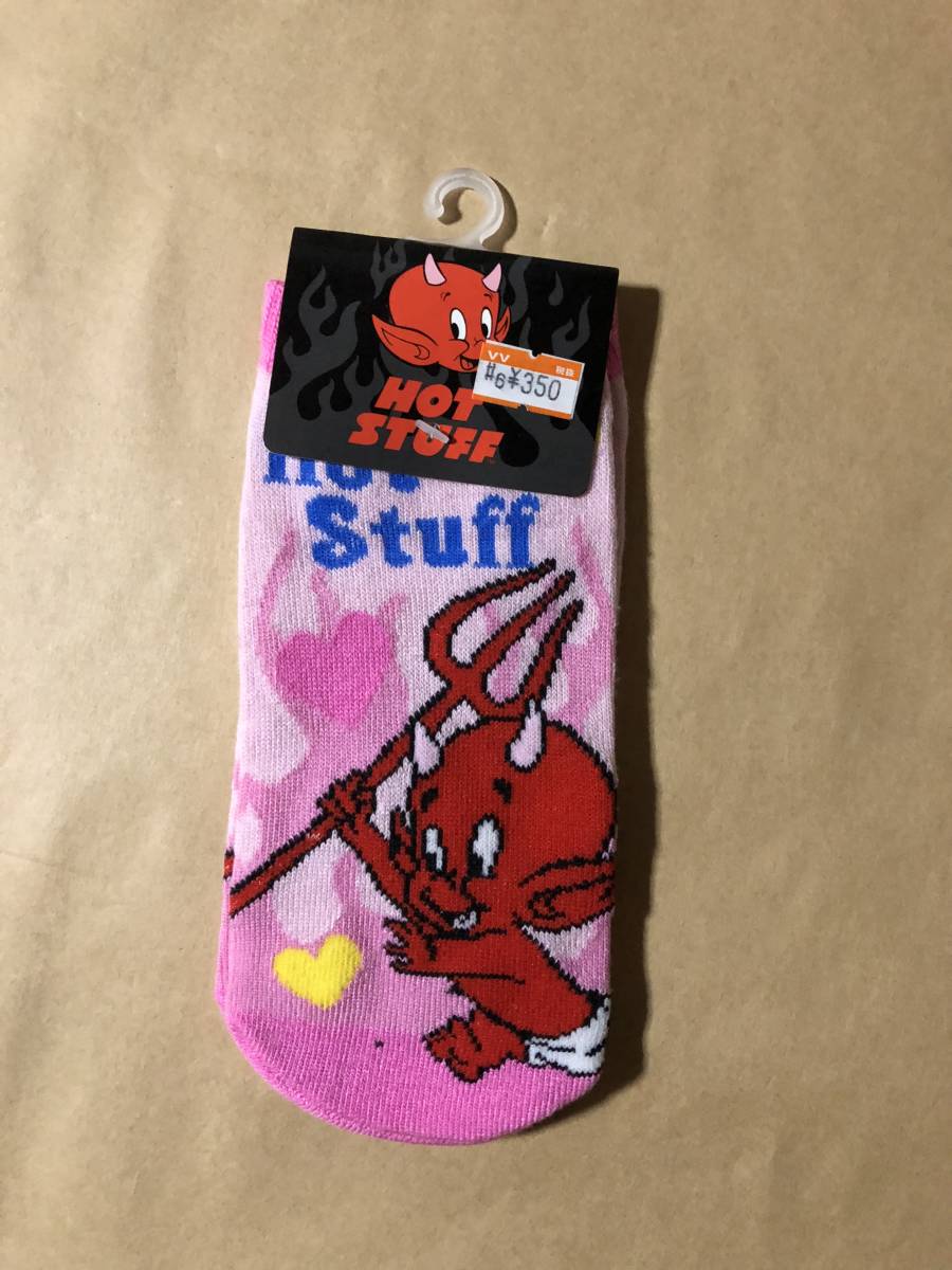 【同梱不可!】 HOT STUFF 靴下 ピンク 22~25㎝ ★ホットスタッフ拍卖