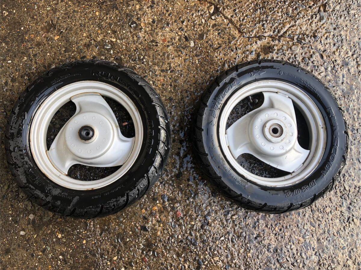 【54439】 ヤマハ ジョグ SA36J (6265番台〜) 純正 ホイールセット フロント リア 前後拍卖