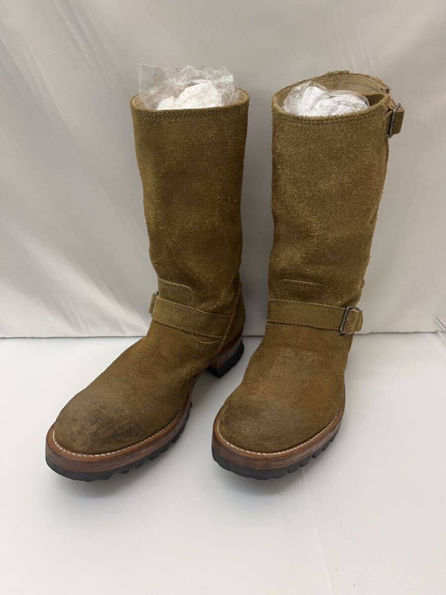 【THEE OLD CIRCUS】オールドサーカス スエード エンジニアブーツ 41 CB-008 34拍卖