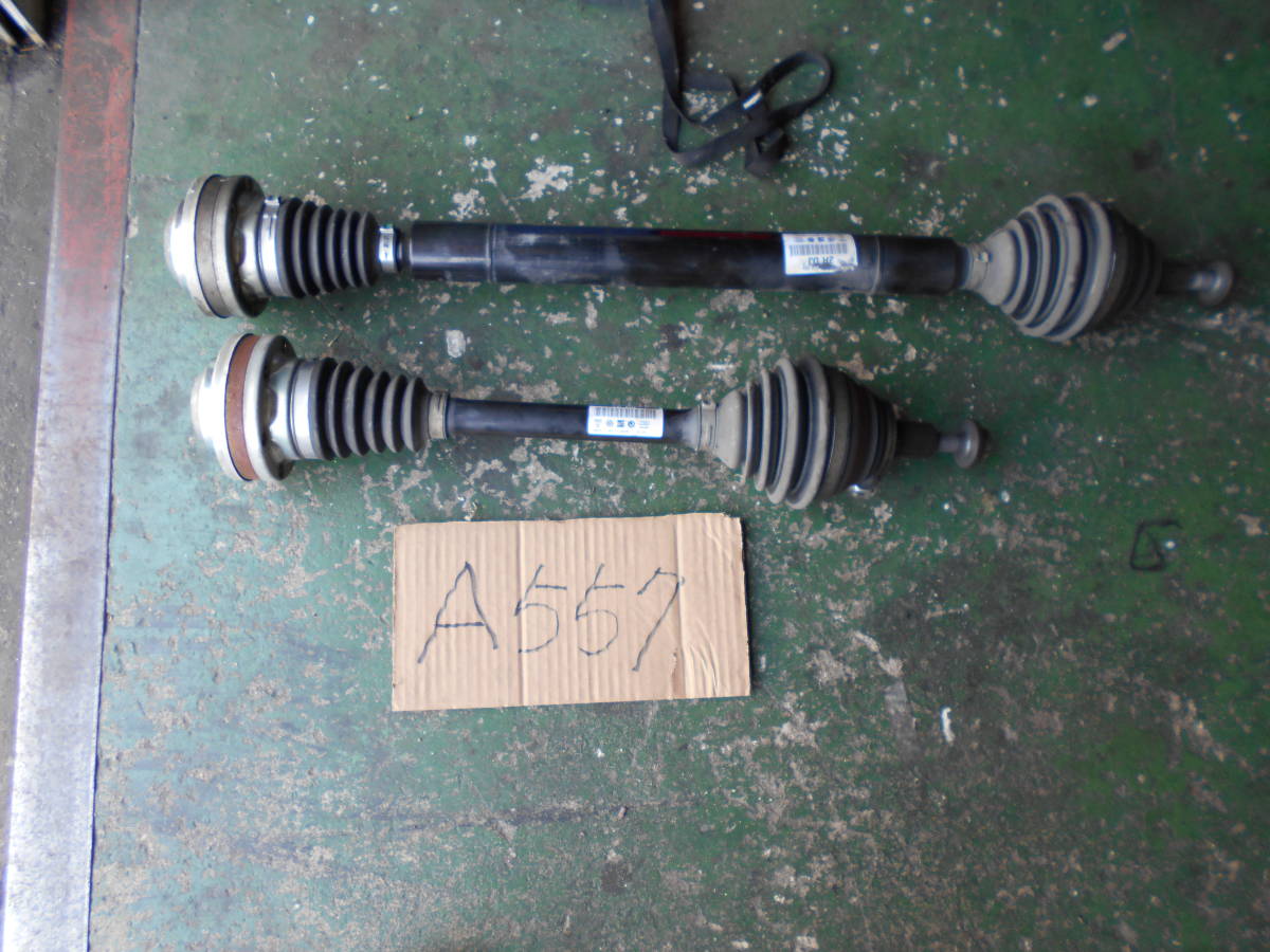 アウディ A3 スポ-ツバック 後期 純正 ドライブシャフト左右 A557拍卖