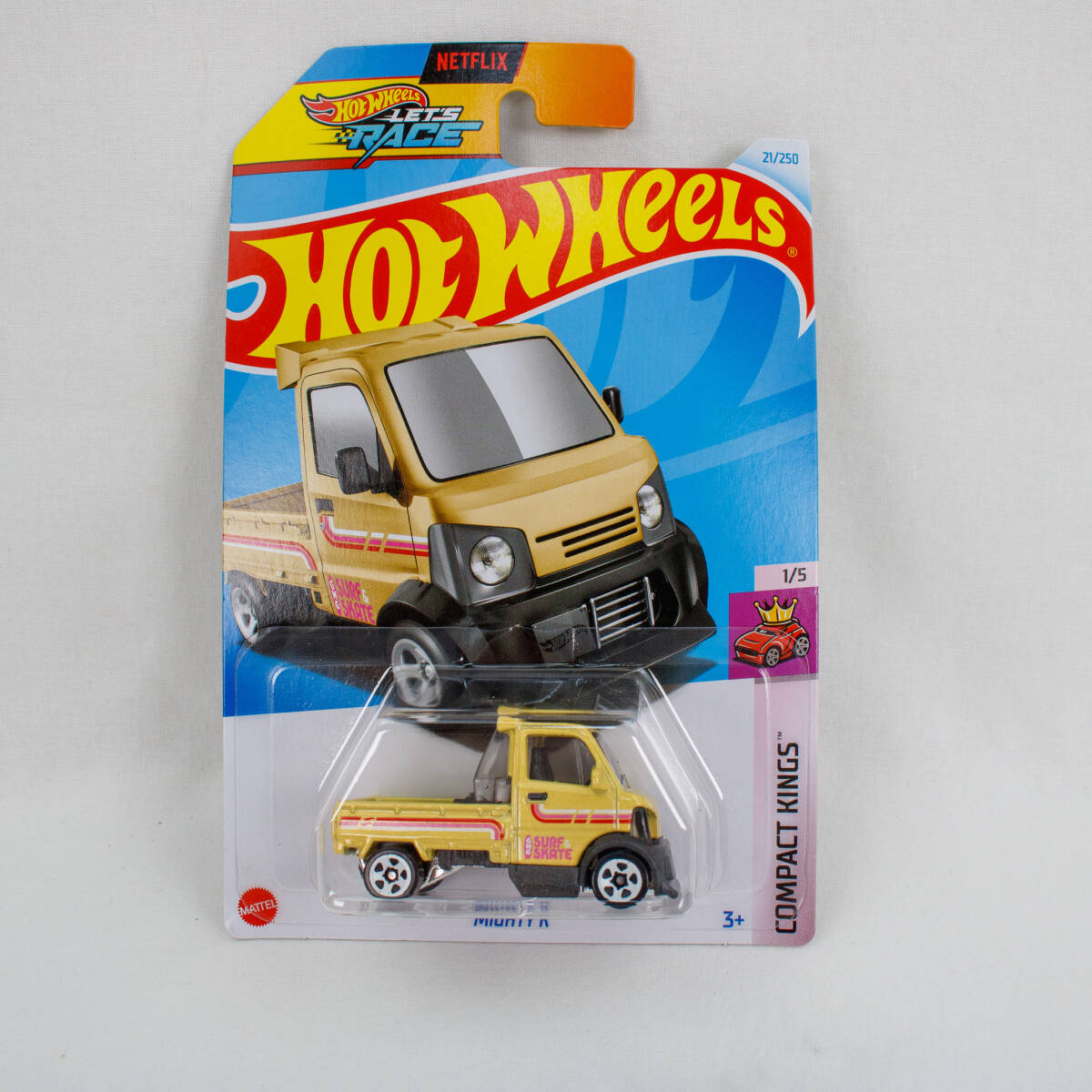 Hot WHeels LET'S RACE 21/250 MIGHTY K マーティーK 1/5 COMPACT KINGS MATTEL ホットウィール拍卖
