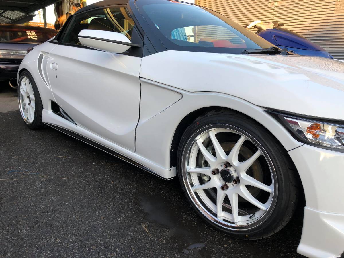 ホンダ S660 JW5 フロントフェンダー FRP 左右セット ダクト付き 拍卖