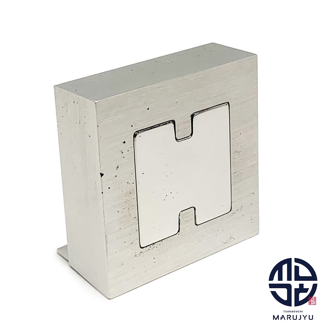 HERMES エルメス ステンレス Hロゴ メモスタンド 筆記具 ステーショナリー 小物 ブランド拍卖