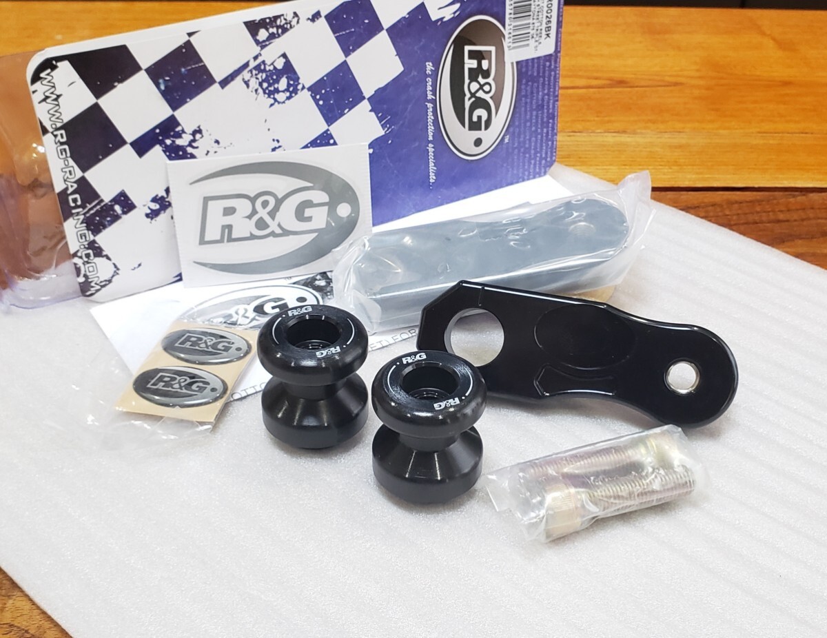 R&G│リア アクスル スライダー│オフセット コットンリール│675 デイトナ ストリートトリプル(-15)│スライダー スタンドフック拍卖