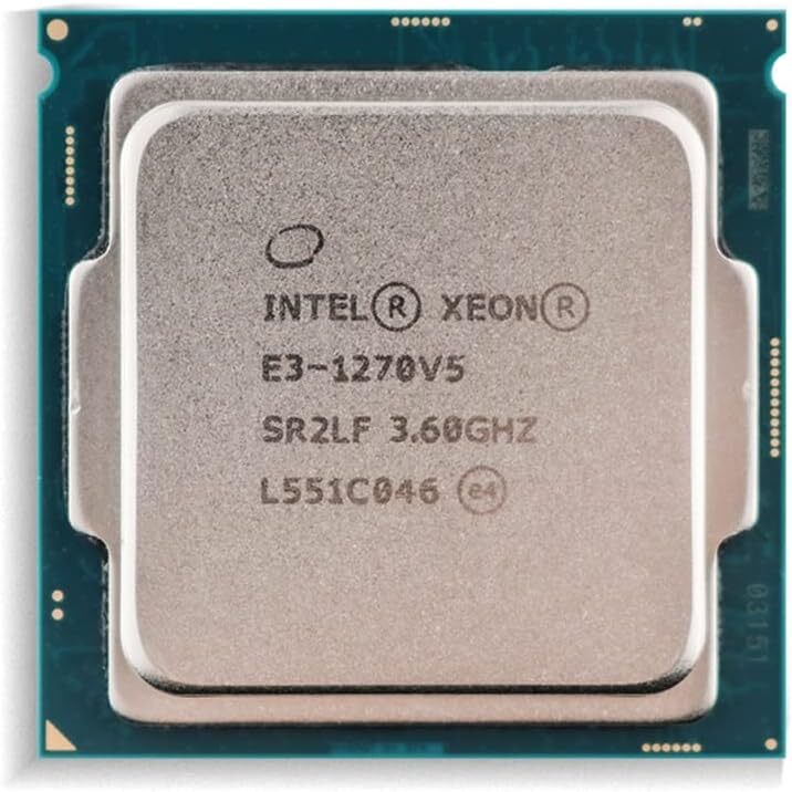 【中古パーツ】複数購入可 CPU Intel XeonE3-1270V5 3.6GHz TB 4.0GHz SR2LF Socket FCLGA1151 4コア8スレッド 動作品 サーバー用 拍卖