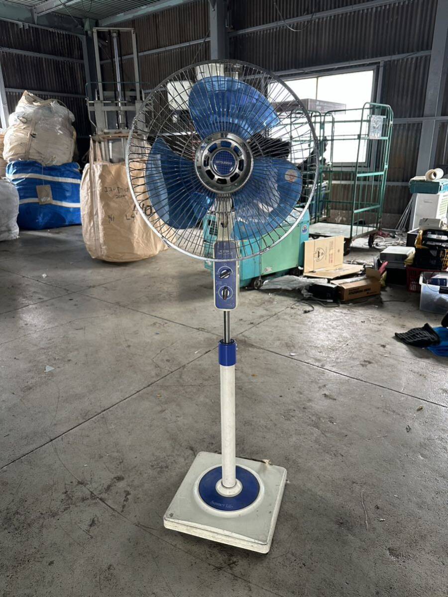 昭和レトロ アンティーク 大型扇風機 三菱 S40C-mMITSUBISHI 現状渡し拍卖