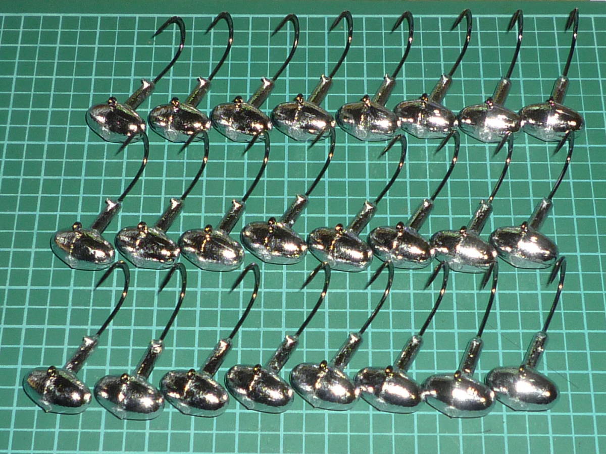 D005-純鉛 フットボールジグヘッド 3/8oz 24本 ③拍卖