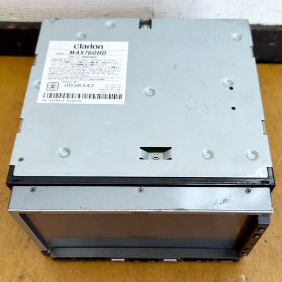 Clarion クラリオン HDDナビ MAX760HD DVD再生 カーナビ拍卖