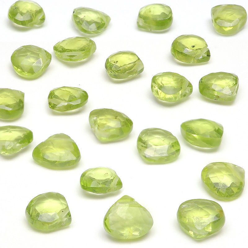 粒販売 ペリドット マロンカット 5mm【5粒販売】 / T145 PE5MR拍卖