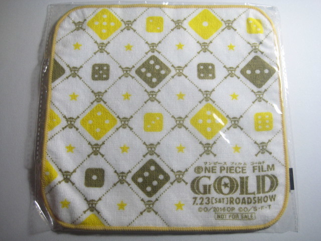 新品ワンピース フィルム ゴールド☆タオル2拍卖