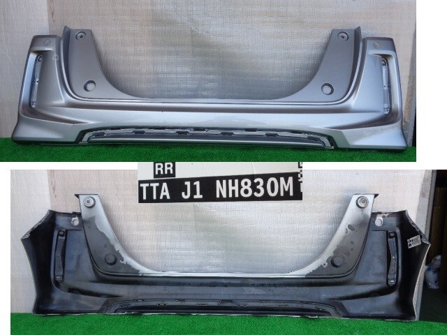 ホンダ/N BOX JF3 前期・カスタム用 リアバンパー センサー穴2ヶ有 NH830M No.914329【品番 71501-TTA-J10ZF】拍卖