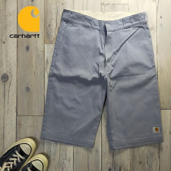 ☆carhartt カーハート☆ハーフ ワークパンツ ショートパンツ size(L) S1816拍卖