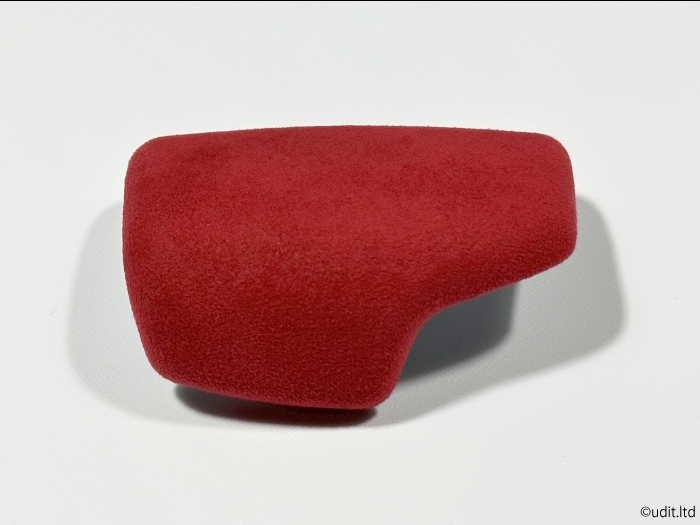 AUDI アウディ用 アルカンターラ レッド シフトノブ カバー A4S4A5S5RS4RS5Q5SQ5Q7 シフト ノブ トリム B9 F5 FY 4M拍卖