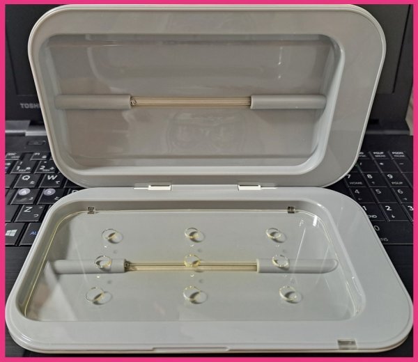 【送料無料:美品:スマホ 除菌】★UV除菌 スマホ除菌機器:USBケーブル付き★お得橋本拍卖