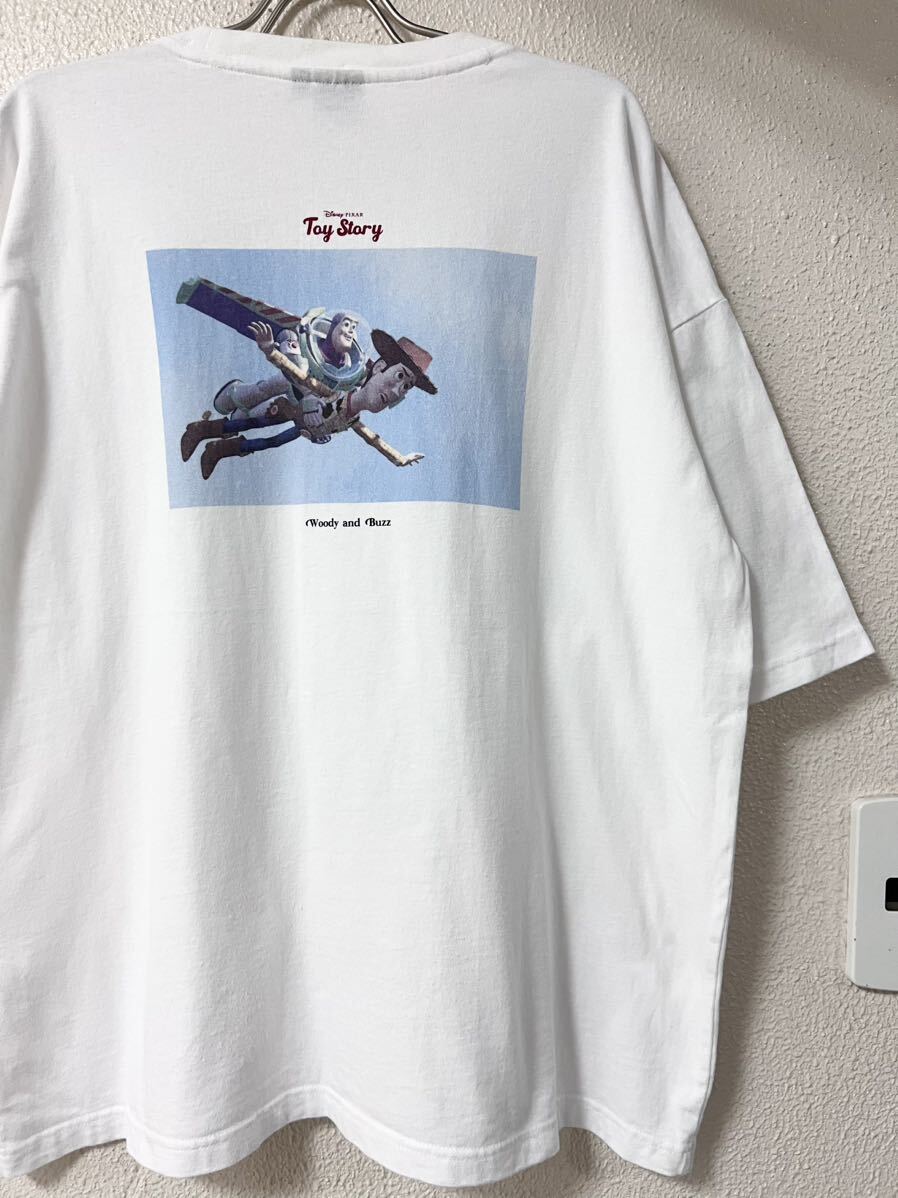 ディズニー トイストーリー ウッディー & バズライトイヤー バックプリント Tシャツ 拍卖
