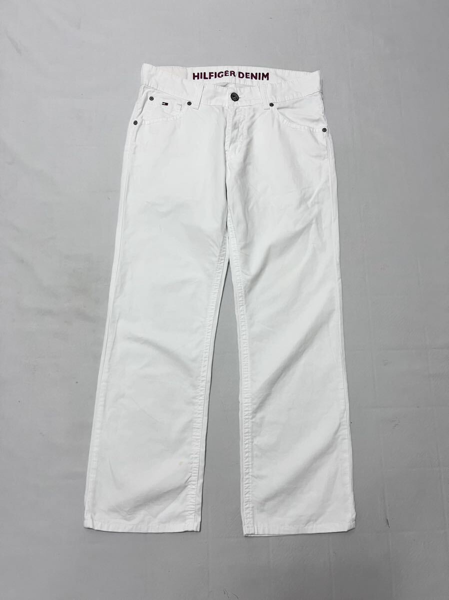 トミーヒルフィガー TOMMY WILSON ローライズ レギュラー ストレートワーク パンツ 拍卖