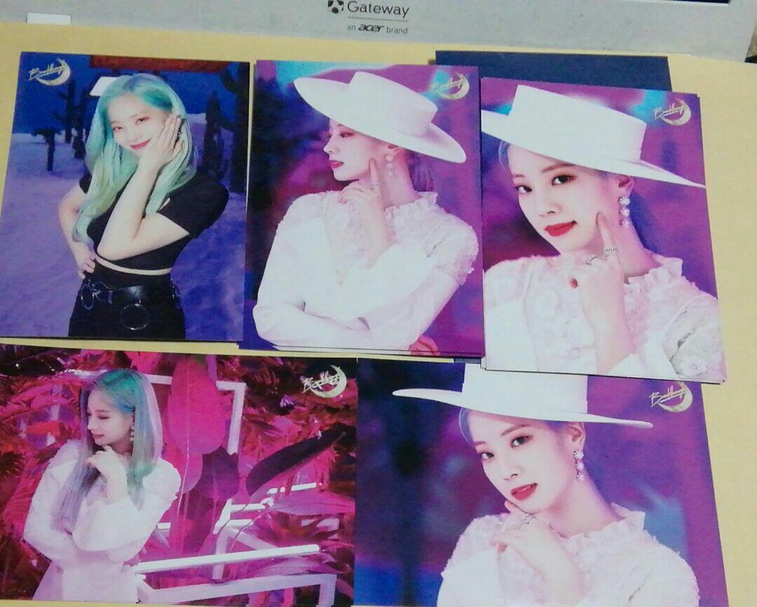 ダヒョン 5枚 ハイタッチ会 Breakthrough 5th リリースイベント TWICE ランダム トレーディングカード ラントレ拍卖