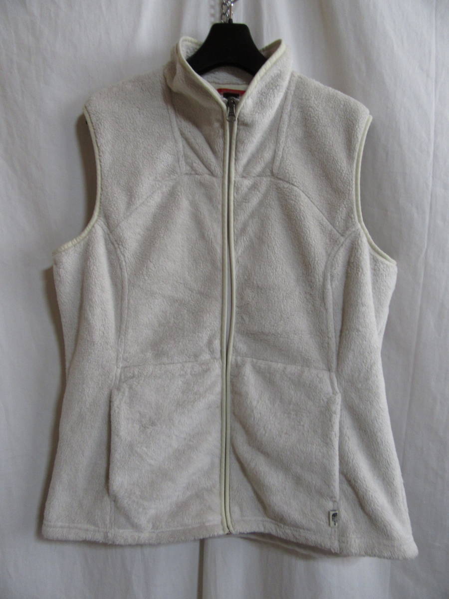 ☆☆送料無料☆☆THE NORTH FACE☆起毛フリースベスト☆XL☆オフホワイト☆H9☆拍卖