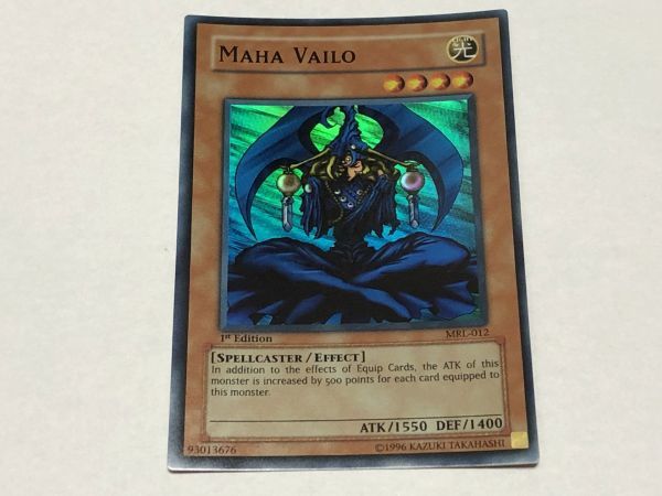遊戯王 MRL マハー・ヴァイロ アジア版 スーパー 1st 美品 /検索用.アジア版拍卖